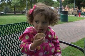 Madeline wakes in time for The Cupcakerie.