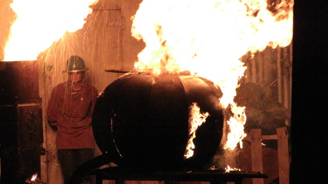 Providence Steel Yard Iron Pour 