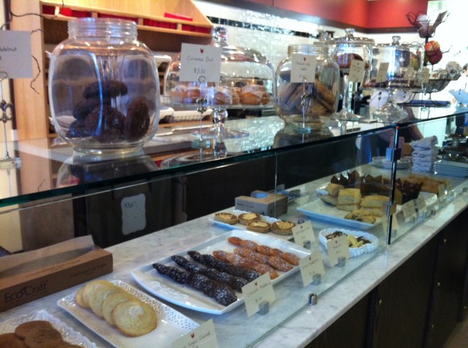 The offerings at Ellie's Bakery in Downcity Providence.