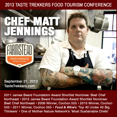 Farmstead Chef Matt Jennings will deliver the conference's keynote