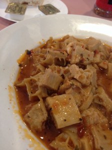 A bowl of tripe