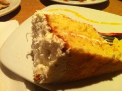 My personal favorite: the coconut cake.