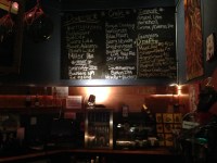 And that's just the beer menu...