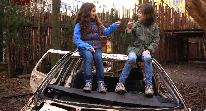 A still from the film Imagine Kolle 37, shot in Providence, RI and Berlin.